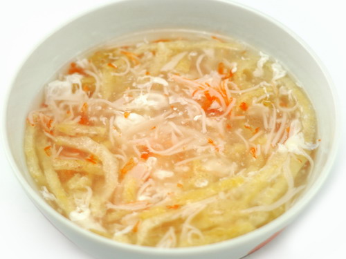 Braised Fish Maw with Crab Meat Soup