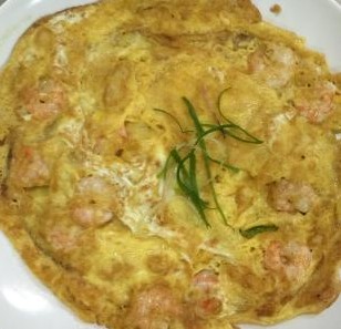 Prawn Meat Omelette