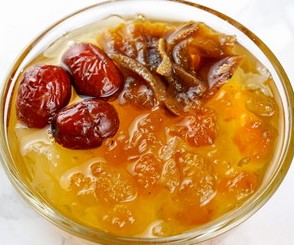 Peach Gum with Snow Fungus, Red Date and Persimmon (Large)