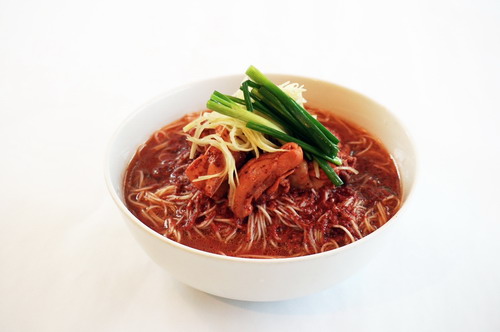 Braised Broccoli with Chinese Mushroom & Sea Cucumber