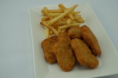 Chicken Nuggets with Fries