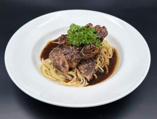 Black Pepper Chix Pasta