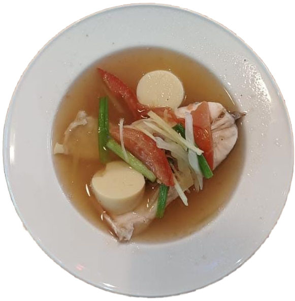 Steamed Red Snapper Teochew Style