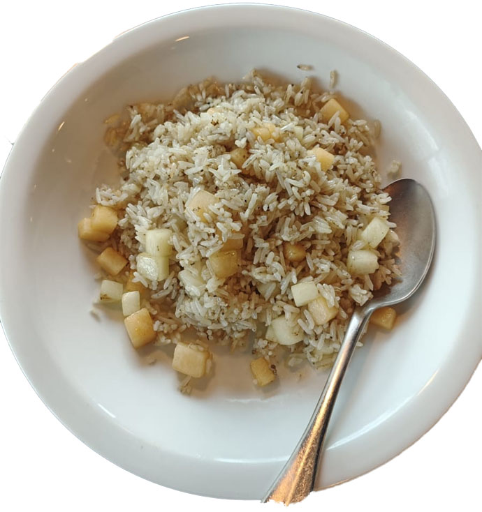 Seafood Melon Fried Rice