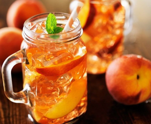 Iced Peach Tea
