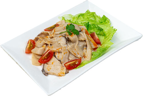 King Oyster Mushroom with Szechuan Pepper Oil